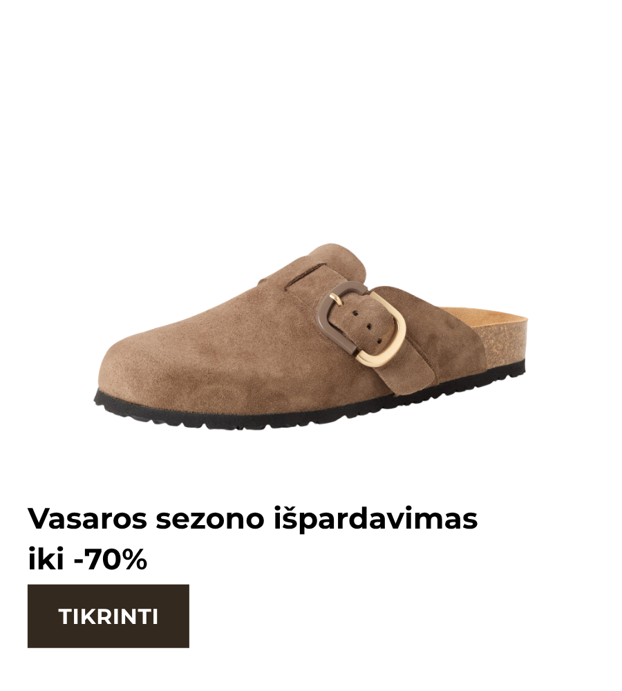 Vasaros sezono išpardavimas iki -70%